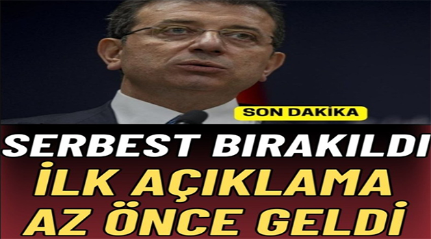 Serbest bırakldı