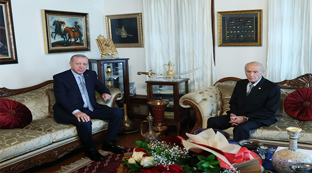 Erdoğan ve Bahçeli’nin sürpriz buluşması