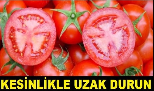 Domatesin bütün faydasını yok ediyo