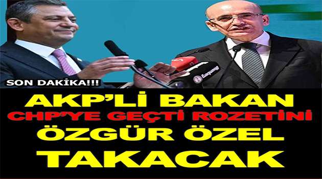 AKP’den Chp’ye Geçti