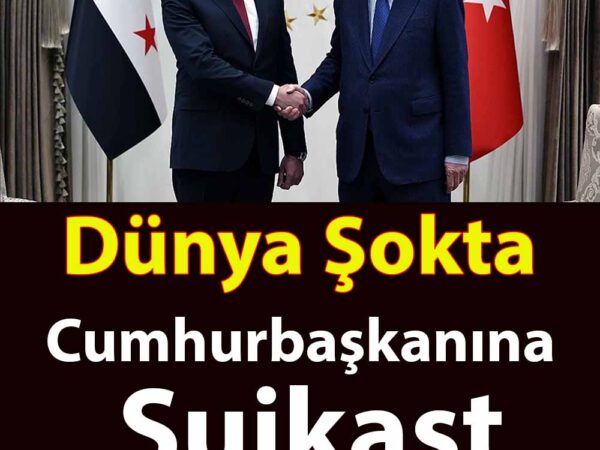 Cumhurbaşkanına suikast