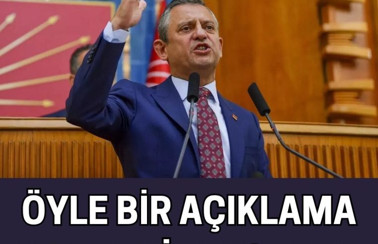 İşte o açıklama