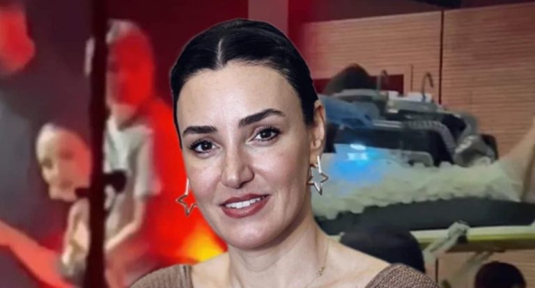 Ünlü türkücü Sevcan Orhan sahnede fenalaştı ve orkestra ekibinin ilk müdahale