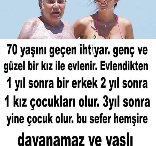 70 YAŞINI GEÇEN İHTİYAR