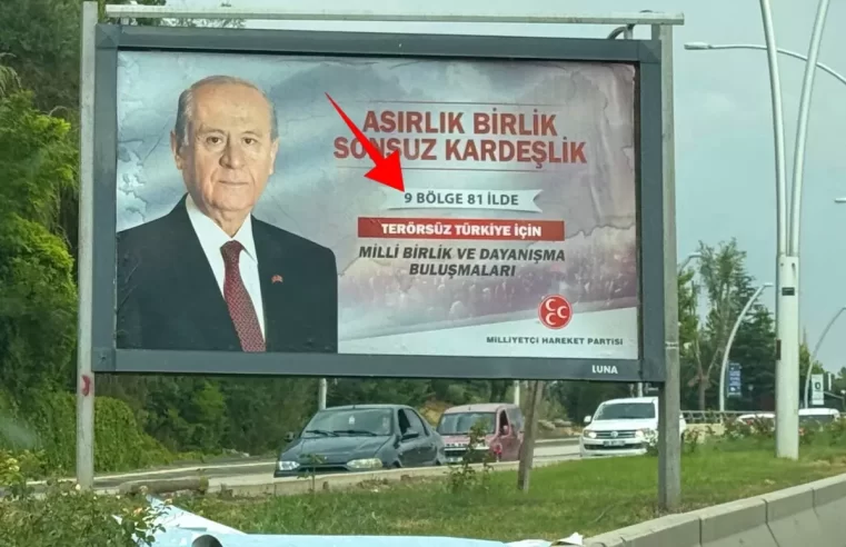 9 bölge” ifadesi ne anlama geliyor? MHP’den tartışma yaratan afişler için açıklama