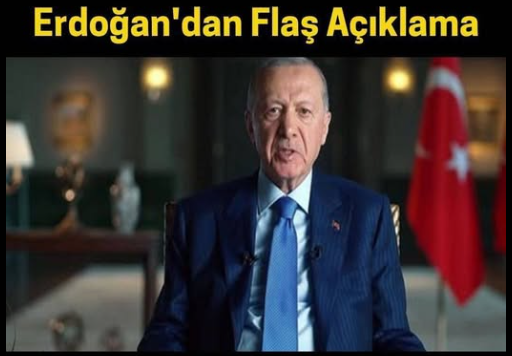 Erdoğan Üzülerek Açıklamak İstiyorum ki