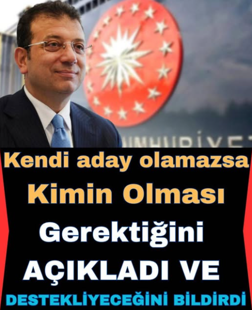 İmamoğlu’ndan