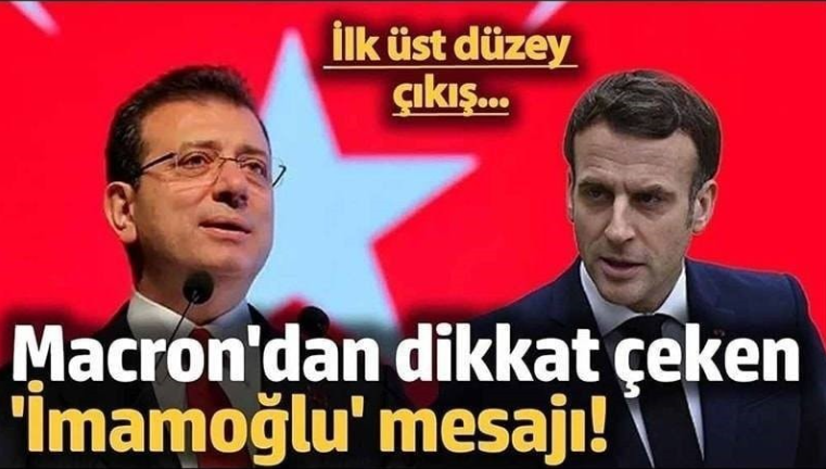 Macron’dan Açıklama Geldi