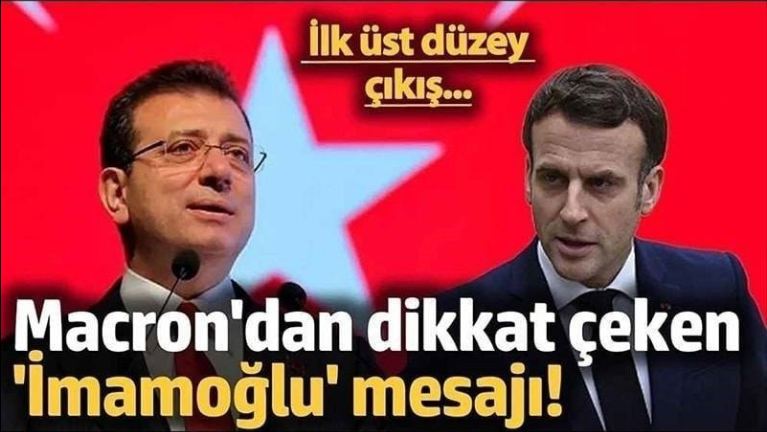 Macron’dan Açıklama Geldi