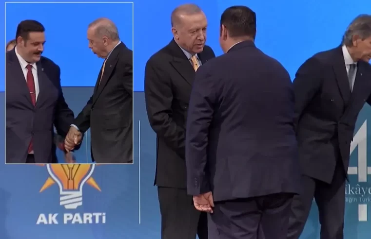 Cumhurbaşkanı Erdoğan’ın uyarısı rozet takma törenine damga vurdu