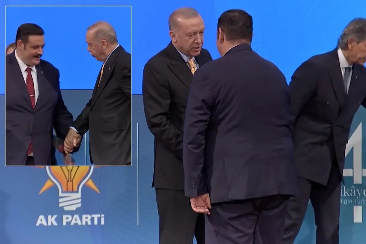 Cumhurbaşkanı Erdoğan’ın uyarısı rozet takma törenine damga vurdu