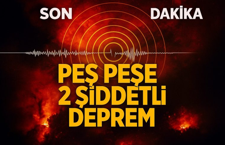 Osmaniye fena sallandı! Peş peşe iki deprem