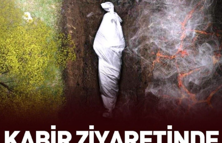 KABİR ZİYARETİNDE Ö’LEN KİŞİYE… Bakın ne oluyor