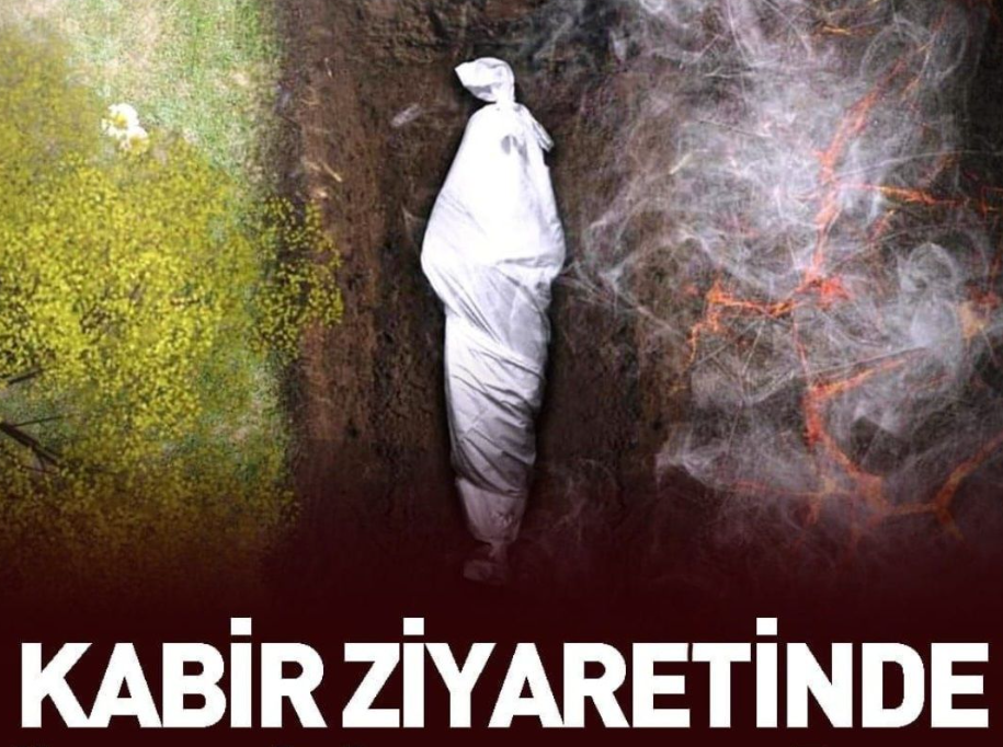 KABİR ZİYARETİNDE Ö’LEN KİŞİYE… Bakın ne oluyor