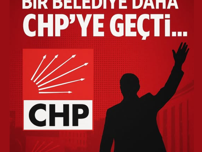 Bir belediye CHP’ye geçti