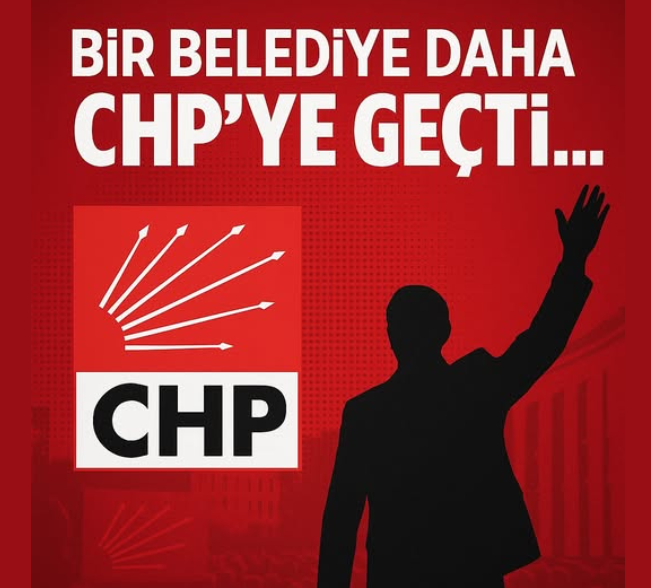 Bir belediye CHP’ye geçti