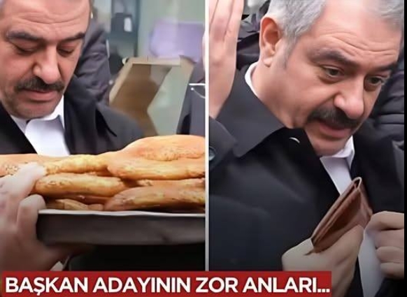 Başkan Adayı Simitçi Çocuğa 100 TL Verip Hepsini Dağıt Dedi