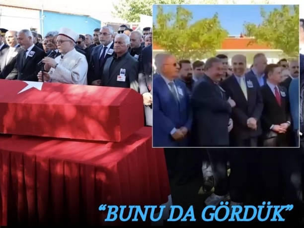 Şehidin tabutunun önünde güldü; Kendini Böyle Savundu