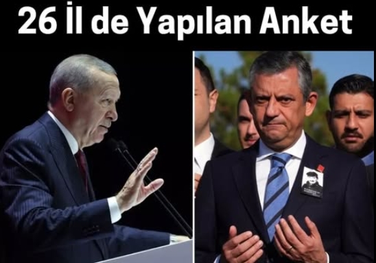 26 ilde yapılan dikkat çekici anket