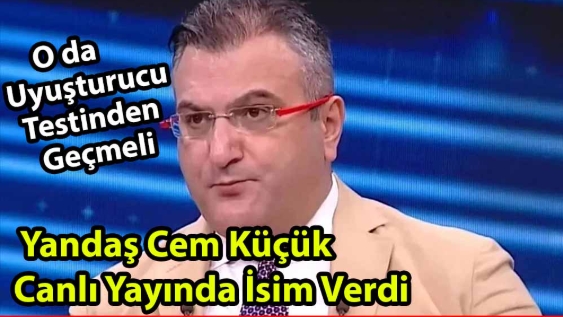 Cem Küçük canlı yayında o ismi açıkladı!