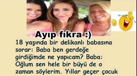 Delikanlı babasına sorar