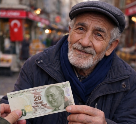 Her gün işe giderken gördüğüm yaşlı adam yardım ederdim