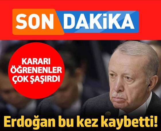 Erdoğan, Özel’e açtığı 1 milyon liralık tazminat davasını kaybetti