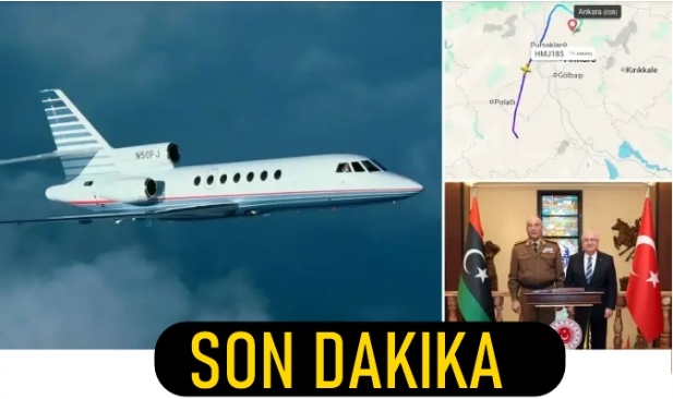 Ankara’da Uçak Düştü