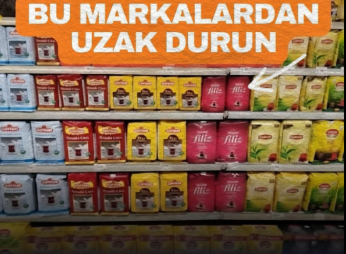 GIDADA HİLE YAPANLAR 4 ÇAY MARKASI