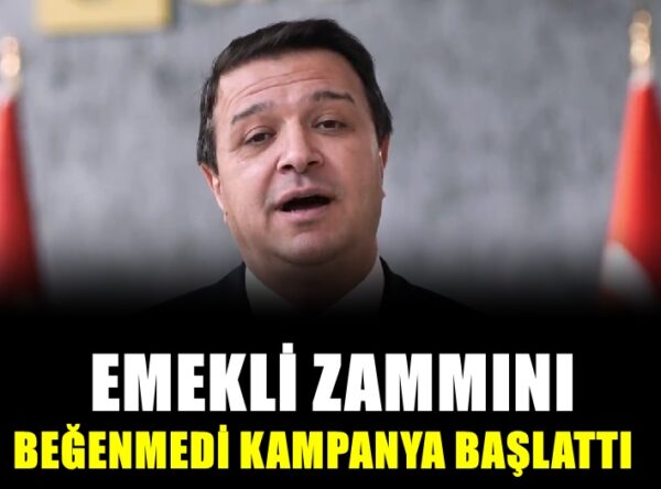Emekli Zammını Beğenmedi Kampanya Başlattı