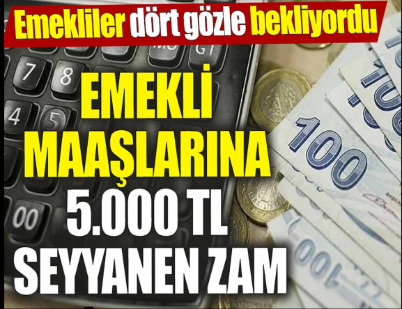Emekli ve asgari ücretliye yeni zam mı geliyor?