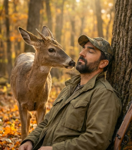 ağacın altında uyuyakaldı