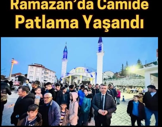 Teravih Sırasında Patlama