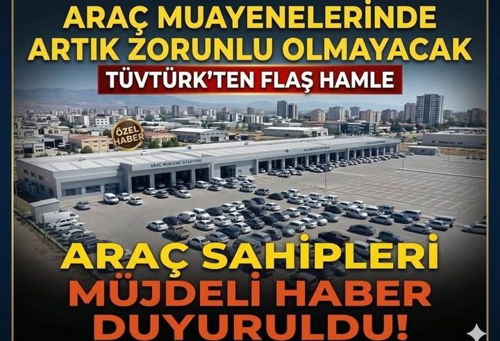 ARAÇ SAHİPLERİ DERİN BİR NEFES ALACAK! ARTIK ZORUNLU OLMAYACAK.