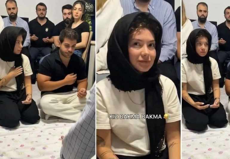 Alevi aileye gelin gitti