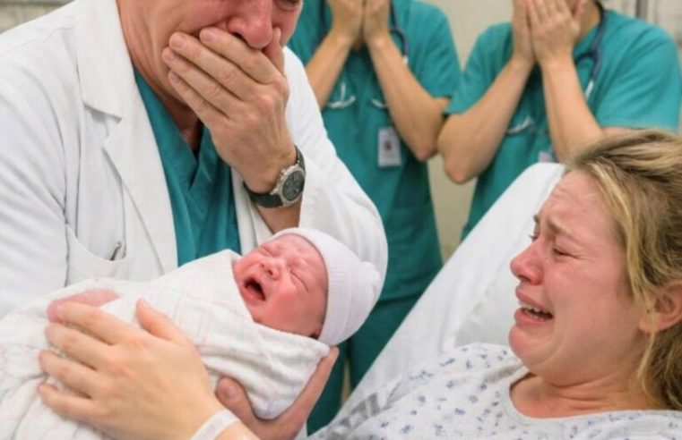 Doğumda Bebeğimi Kucağına Alan Doktor Gözyaşlarına Boğuldu… Eski Kocam Odaya Girince Saklanan Aile Sırrı Herkesi Şoke Etti!