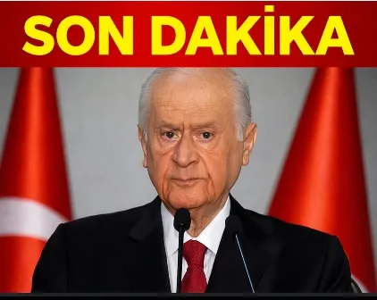 Son Dakika Devlet Bahçeli Açıkladı