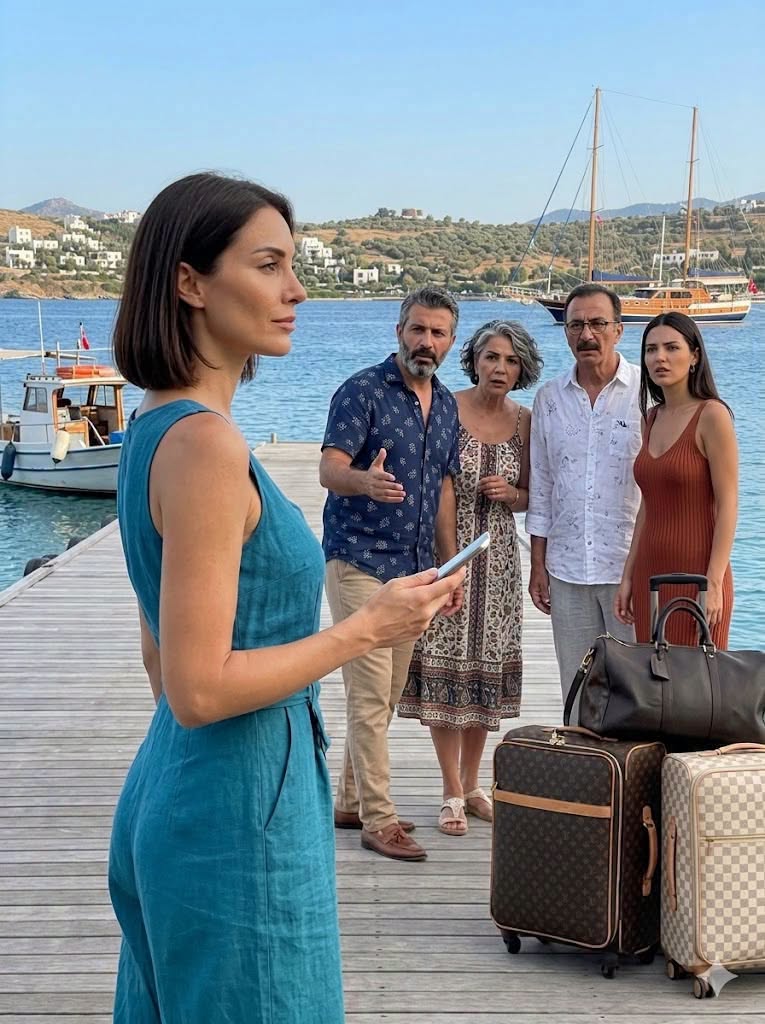 Sıkıntıyla gülümsedi