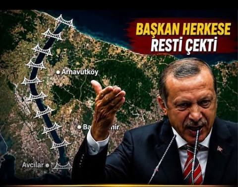 Kanal İstanbul projesi