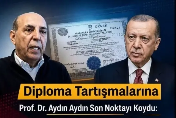 Prof.Dr.Ayaydın’dan Cumhurbaşkanı Sayın Recep Tayyip Erdoğan’ın diploması hakkında açıklama