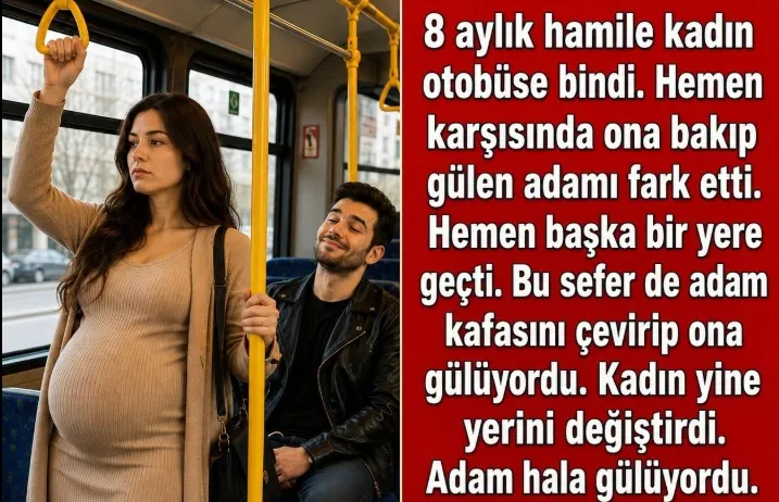 ONA BAKIP GÜLEN ADAMI FARK ETTİ
