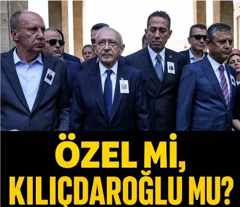 Özel mi, Kılıçdaroğlu mu? CHP’nin ağır topu kararını verdi