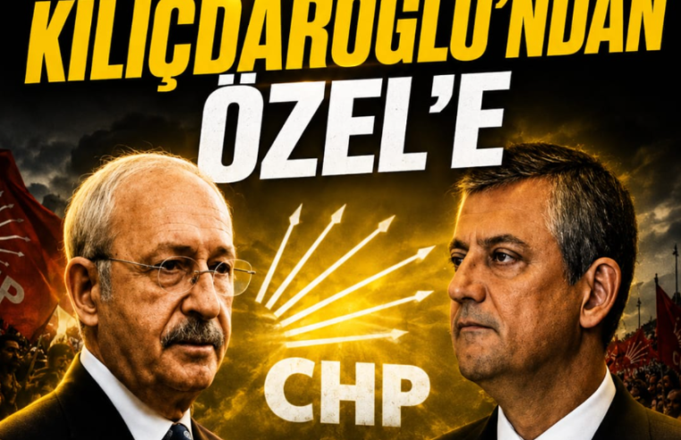 Kemal Kılıçdaroğlu’ndan Özgür Özel’e Destek!