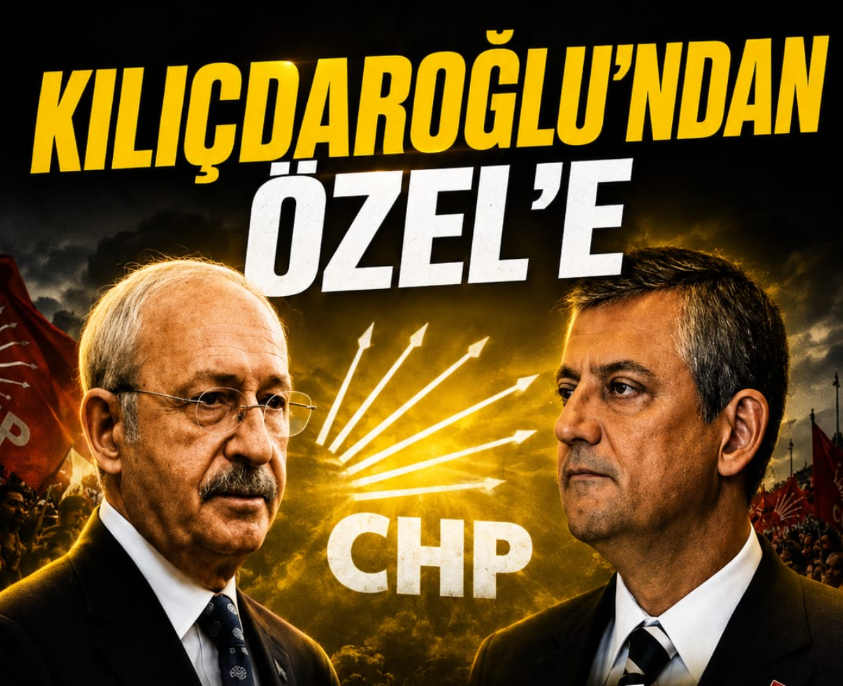 Kemal Kılıçdaroğlu’ndan Özgür Özel’e Destek!