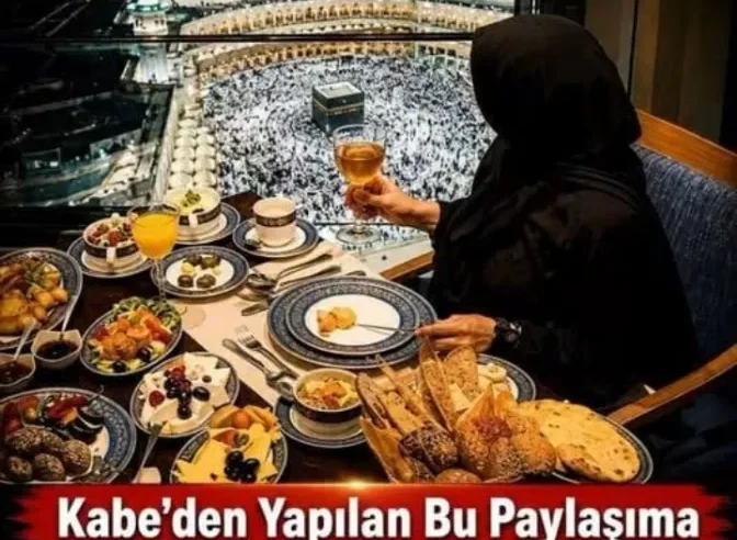 Kabe’den Yapılan Bu Paylaşım