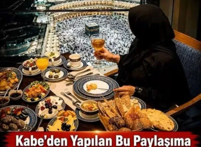 Kabe’den Yapılan Bu Paylaşım