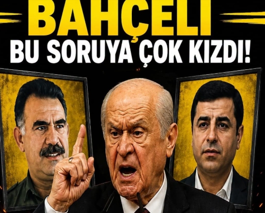 Bahçeli’yi Kızdıran Soru! Muhabire Verdiği Yanıt