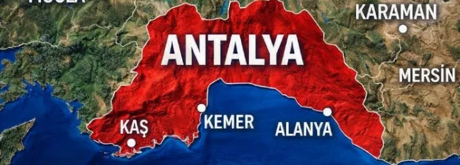 Antalya’da yaşandı