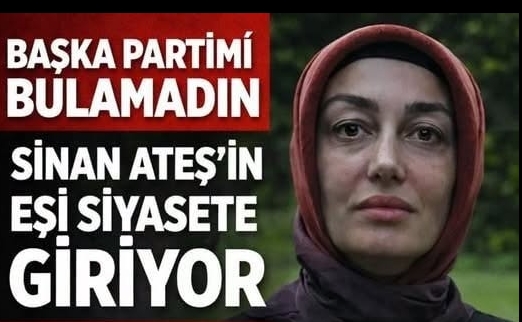 Sinan Ateş’in eşi Ayşe Ateş’ten