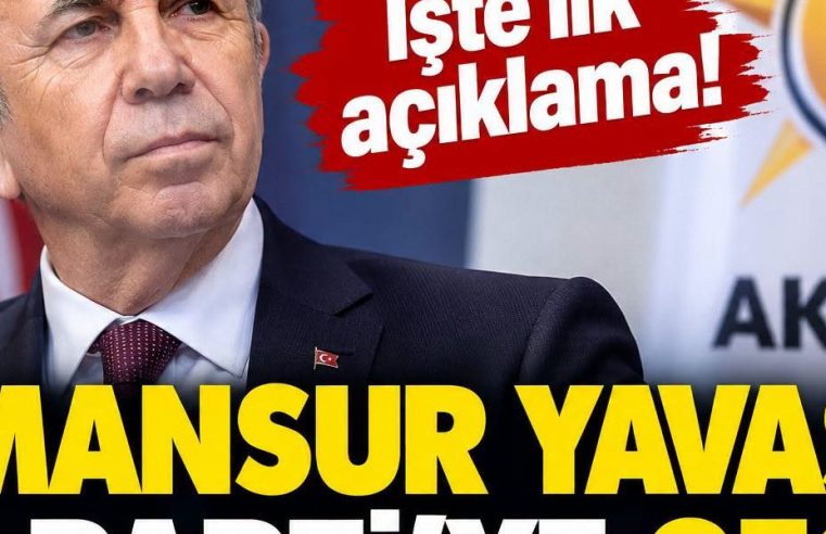 Erdoğan, Mansur Yavaş’ı kabul etti